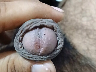 Fist time masterbate Indian boy