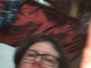 Fingering Ass MILF GILF Solo