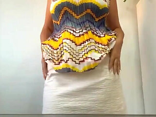 MILF with Big Tits and Big Ass Almost Gets Caught Masturbating at the Office