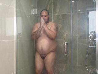 Got up need shower