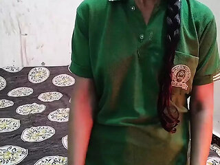 The school girl left the head for not doing homework.