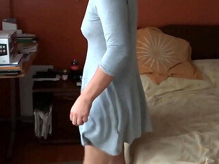There is no better stepmother showing off and making cocks hard, full eroticism