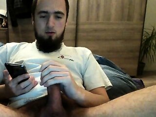 Str8 Guy Strokes It Out After Long Abstinence