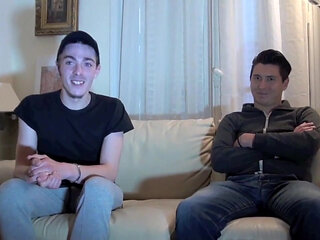 Yougn Arab fucked by sexy straight boy curous