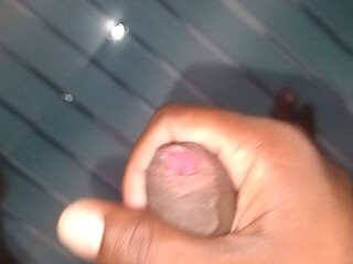 Masturbation with two hole dick hairy