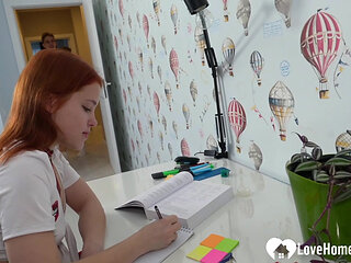 College roommate gets tagged by two cocks