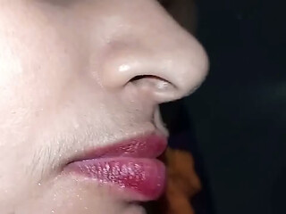 Hard kissing, boobs sucking and Closeup pussy fucking scene of indian hot girl