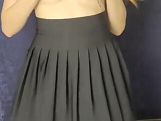 Shy body show