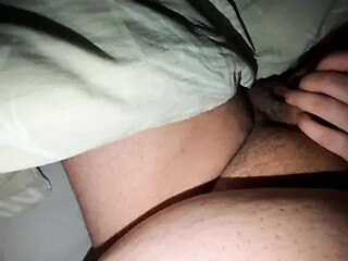 Hey, can you do me a favor?!" Step mom handjob step son dick