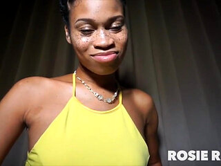 Know Your Place White Bitch- Goddess Rosie Reed Commands Slaves to Know Their Place in Front of Your Ebony Superior- Ebony