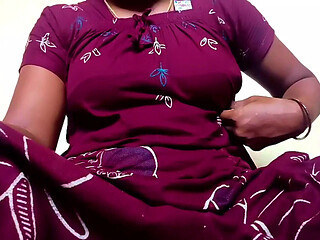 Ammu Is Really in the Mood and Is Vigorously Squeezing Her Breasts