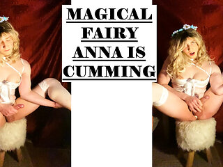 Magical fairy Anna is cumming