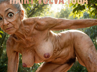 Hairy Vulva Yoga