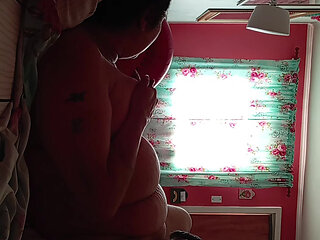 BUSTY CHUBBY WIFE ENJOYING PUSSY LICKING