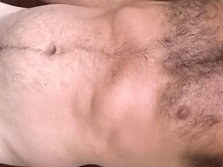 Furry sunburned from a day at the beach