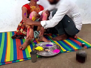 Special Holi with Husband's Friend.