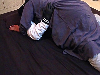 Sexy Hijab women fucks me rich in her room before her husband arrives