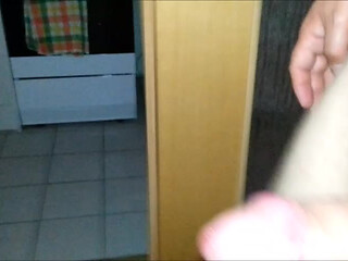 peeing and cumming