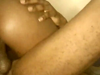 Ebony Teen Loves to Ride