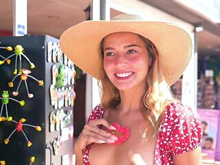 Blonde babe scarlet solo webcam