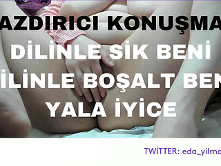 Fuck Me with Your Tongue- Cum Me with Your Tongue- Lick Me Well- Biting Talk- Dirty Talk- Turkish MILF- Big Tits- Big Ass-turk R