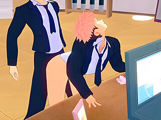 Car Toon In Jujutsu Kaisen Yaoi - Yuuji Fucked By Gojo On A Table