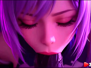 Keqing really wants to get fucked by a huge dick [AI]