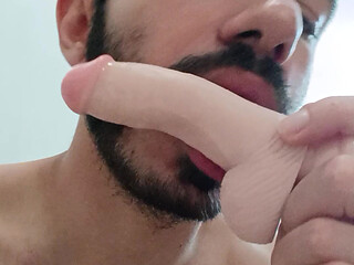 I suck a dildo #1