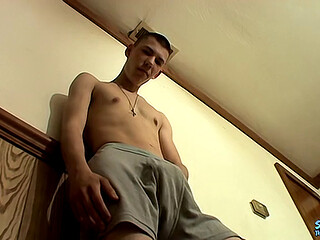 Straight Naked Twink Jerking Off - Cooper Reeves