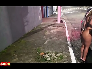 Another night turning tricks on the street, and I ended up taking it up the ass in the public park and letting my client cum inside&mdash_he paid a high price.