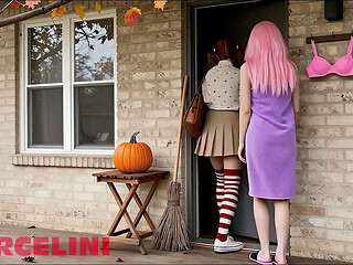 Nude Student Pink&rsquo_s Halloween Photo Session by Torcelini. FULL VIDEO AI-generated characters are involved