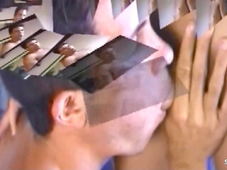 Latino Secretly Fucks Blonde Skinny Shemale Boneca in Apartment