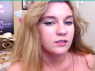 Chubby blonde brianna solo masturbation