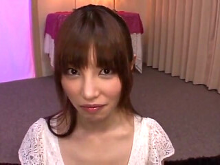 Pure Lady Mio's First Bukkake - an Elegant Beauty Drenched in an Unforgettable White Shower - 5