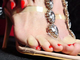 Paige Wants You on Your Knees to Worship Her Feet
