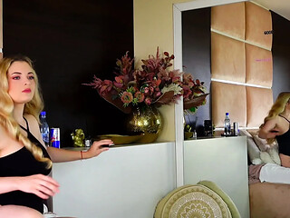 Luxa Cole shows off her gorgeous body and teasing natural tits in a steamy