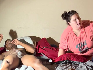 Facefuck a Big Black Dick Stuffing My Mouth