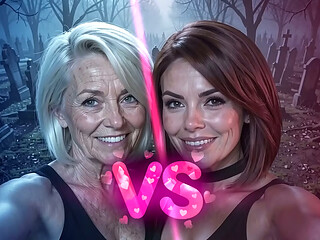 Turned into old ladies and gangbanged by zombies - AI Interactive Video