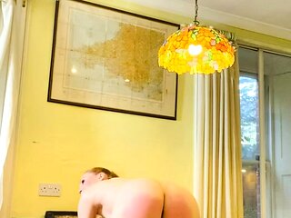 InnocentHigh Redhead schoolgirl teen Alana Rains spanke