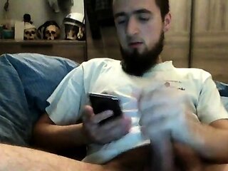 Str8 Guy Strokes It Out After Long Abstinence