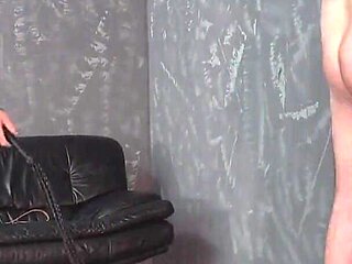 Curvy MILF Hard Spanking Her Fat Slave