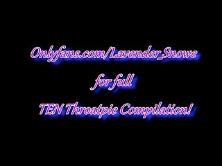 Compilation of 2021's best throatpie videos featuring Russian babes