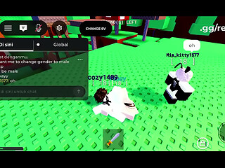 Roblox bitch gets fucked