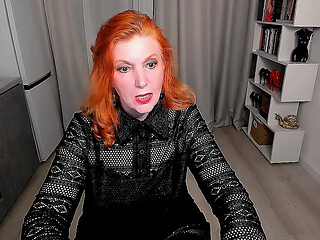 Mature milf dominates her young hubby in provocative plane roleplay