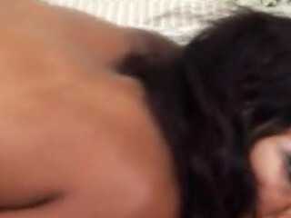 Slutty milf Kenya banged by black neighbors to move in