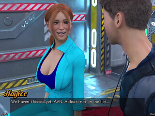 Stranded in Space - First Kiss with Red Head Haylee