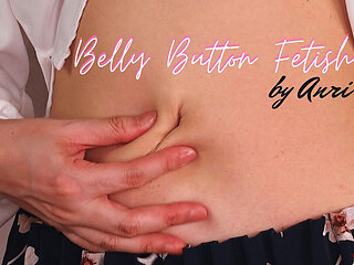 Anri's Deep Navel Play - Finger Circles, Smell & Nervous Laugh