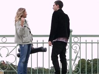 Leggy Luna Umberlay gets fucked from behind... full speed