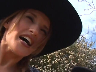 Cowgirls fucking nasty cowboy outdoor