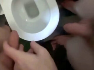 Amateur Boys Piss Together and Hold Each Others Cock